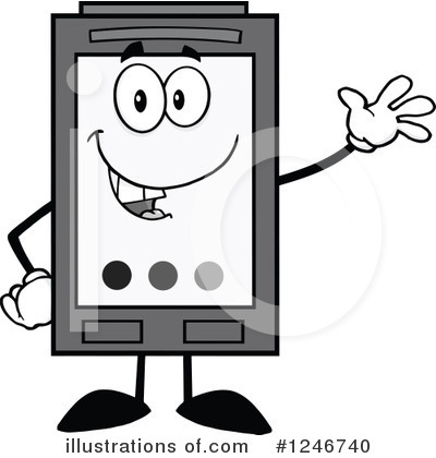 Ink Cartridge Clipart #1246740 by Hit Toon