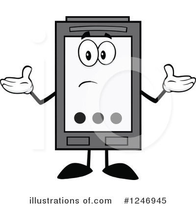 Royalty-Free (RF) Ink Cartridge Clipart Illustration by Hit Toon - Stock Sample #1246945