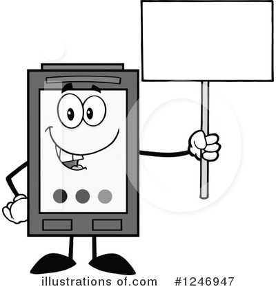 Royalty-Free (RF) Ink Cartridge Clipart Illustration by Hit Toon - Stock Sample #1246947