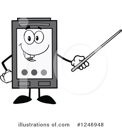 Royalty-Free (RF) Ink Cartridge Clipart Illustration by Hit Toon - Stock Sample #1246948