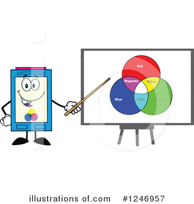 Royalty-Free (RF) Ink Cartridge Clipart Illustration by Hit Toon - Stock Sample #1246957