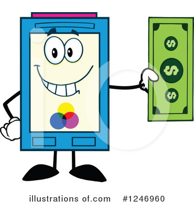 Dollar Bill Clipart #1246960 by Hit Toon