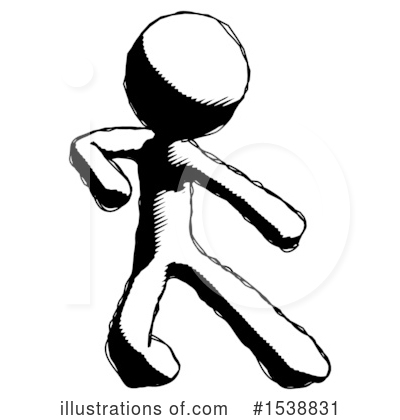 Royalty-Free (RF) Ink Design Mascot Clipart Illustration by Leo Blanchette - Stock Sample #1538831