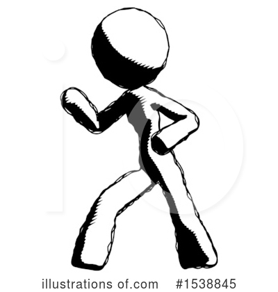 Royalty-Free (RF) Ink Design Mascot Clipart Illustration by Leo Blanchette - Stock Sample #1538845