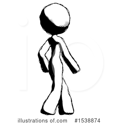 Royalty-Free (RF) Ink Design Mascot Clipart Illustration by Leo Blanchette - Stock Sample #1538874