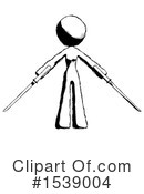 Ink Design Mascot Clipart #1539004 by Leo Blanchette