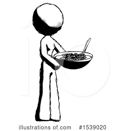Royalty-Free (RF) Ink Design Mascot Clipart Illustration by Leo Blanchette - Stock Sample #1539020