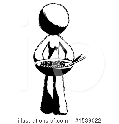 Royalty-Free (RF) Ink Design Mascot Clipart Illustration by Leo Blanchette - Stock Sample #1539022