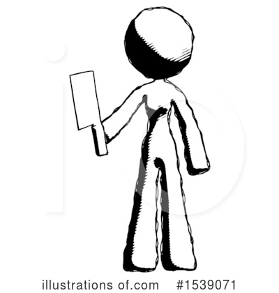Royalty-Free (RF) Ink Design Mascot Clipart Illustration by Leo Blanchette - Stock Sample #1539071