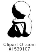 Ink Design Mascot Clipart #1539107 by Leo Blanchette