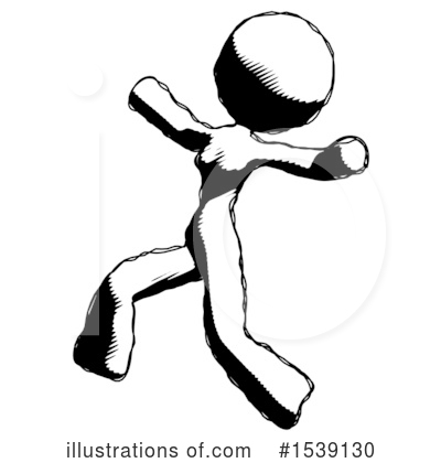 Royalty-Free (RF) Ink Design Mascot Clipart Illustration by Leo Blanchette - Stock Sample #1539130