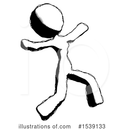 Royalty-Free (RF) Ink Design Mascot Clipart Illustration by Leo Blanchette - Stock Sample #1539133