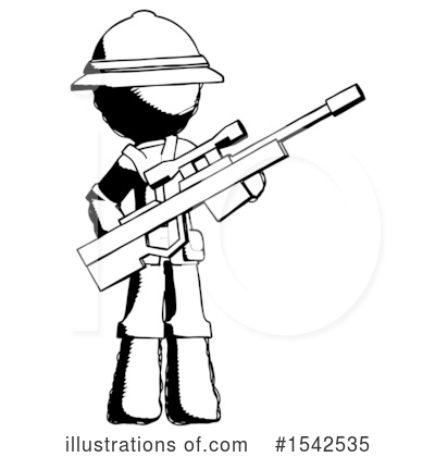 Royalty-Free (RF) Ink Design Mascot Clipart Illustration by Leo Blanchette - Stock Sample #1542535