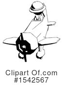 Ink Design Mascot Clipart #1542567 by Leo Blanchette