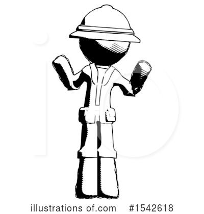 Royalty-Free (RF) Ink Design Mascot Clipart Illustration by Leo Blanchette - Stock Sample #1542618