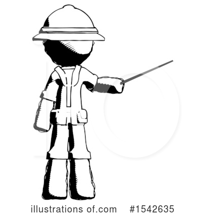 Royalty-Free (RF) Ink Design Mascot Clipart Illustration by Leo Blanchette - Stock Sample #1542635