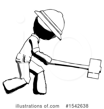 Royalty-Free (RF) Ink Design Mascot Clipart Illustration by Leo Blanchette - Stock Sample #1542638