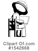 Ink Design Mascot Clipart #1542668 by Leo Blanchette