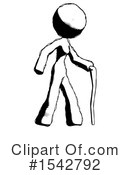 Ink Design Mascot Clipart #1542792 by Leo Blanchette