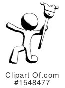 Ink Design Mascot Clipart #1548477 by Leo Blanchette