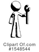 Ink Design Mascot Clipart #1548544 by Leo Blanchette