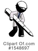 Ink Design Mascot Clipart #1548697 by Leo Blanchette