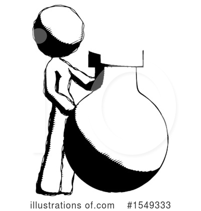 Royalty-Free (RF) Ink Design Mascot Clipart Illustration by Leo Blanchette - Stock Sample #1549333