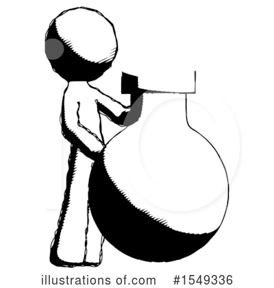 Royalty-Free (RF) Ink Design Mascot Clipart Illustration by Leo Blanchette - Stock Sample #1549336