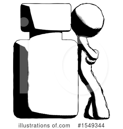 Royalty-Free (RF) Ink Design Mascot Clipart Illustration by Leo Blanchette - Stock Sample #1549344