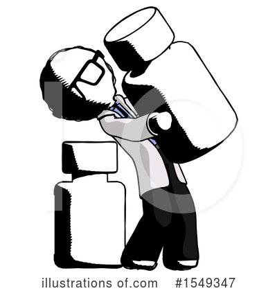Royalty-Free (RF) Ink Design Mascot Clipart Illustration by Leo Blanchette - Stock Sample #1549347