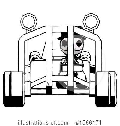 Royalty-Free (RF) Ink Design Mascot Clipart Illustration by Leo Blanchette - Stock Sample #1566171