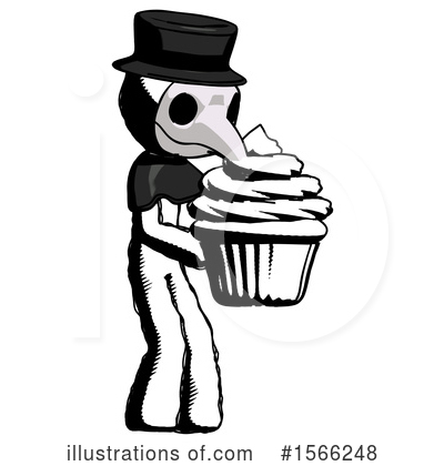 Royalty-Free (RF) Ink Design Mascot Clipart Illustration by Leo Blanchette - Stock Sample #1566248
