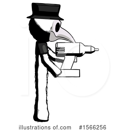 Royalty-Free (RF) Ink Design Mascot Clipart Illustration by Leo Blanchette - Stock Sample #1566256