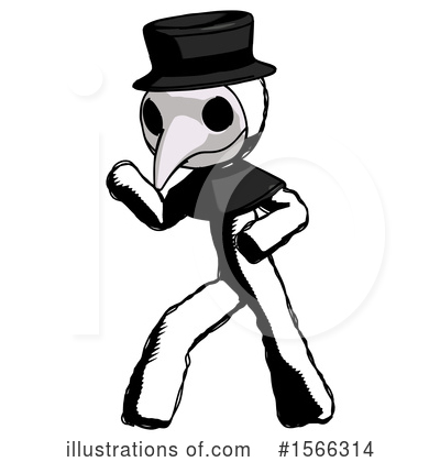Royalty-Free (RF) Ink Design Mascot Clipart Illustration by Leo Blanchette - Stock Sample #1566314