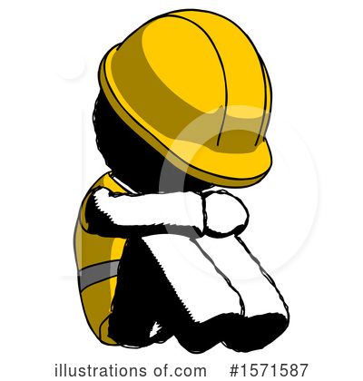 Royalty-Free (RF) Ink Design Mascot Clipart Illustration by Leo Blanchette - Stock Sample #1571587