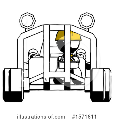 Royalty-Free (RF) Ink Design Mascot Clipart Illustration by Leo Blanchette - Stock Sample #1571611