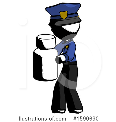 Royalty-Free (RF) Ink Design Mascot Clipart Illustration by Leo Blanchette - Stock Sample #1590690