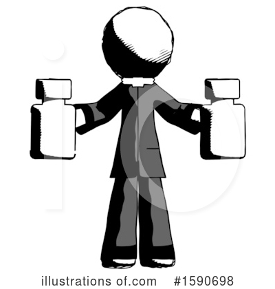 Royalty-Free (RF) Ink Design Mascot Clipart Illustration by Leo Blanchette - Stock Sample #1590698