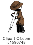 Ink Design Mascot Clipart #1590748 by Leo Blanchette