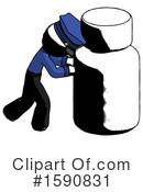Ink Design Mascot Clipart #1590831 by Leo Blanchette