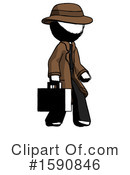 Ink Design Mascot Clipart #1590846 by Leo Blanchette