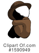 Ink Design Mascot Clipart #1590949 by Leo Blanchette