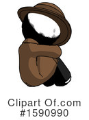 Ink Design Mascot Clipart #1590990 by Leo Blanchette