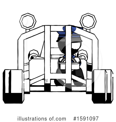 Royalty-Free (RF) Ink Design Mascot Clipart Illustration by Leo Blanchette - Stock Sample #1591097