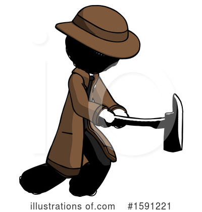 Royalty-Free (RF) Ink Design Mascot Clipart Illustration by Leo Blanchette - Stock Sample #1591221