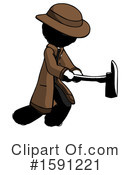Ink Design Mascot Clipart #1591221 by Leo Blanchette