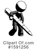 Ink Design Mascot Clipart #1591256 by Leo Blanchette
