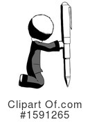 Ink Design Mascot Clipart #1591265 by Leo Blanchette