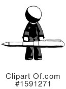 Ink Design Mascot Clipart #1591271 by Leo Blanchette
