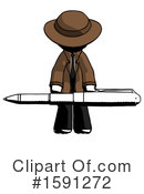 Ink Design Mascot Clipart #1591272 by Leo Blanchette